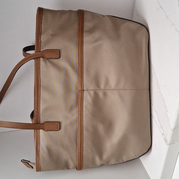 Michael Kors Kempton Tan Nylon Tote - Picture 5 of 12